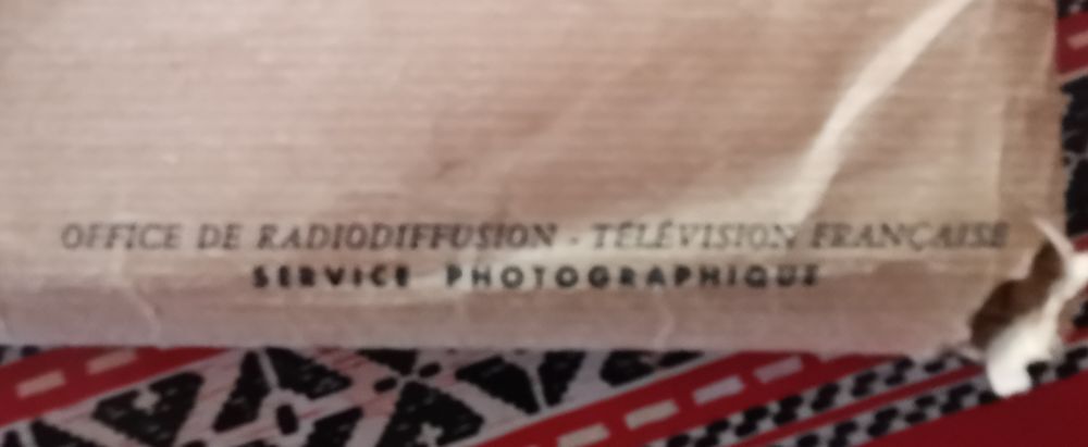 Archives photo Ortf - collection Feyder 