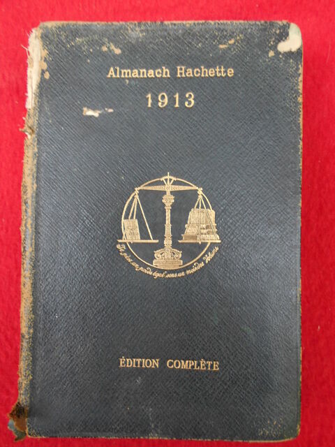 ALMANACH HACHETTE 1913 4 Dammarie-les-Lys (77)
