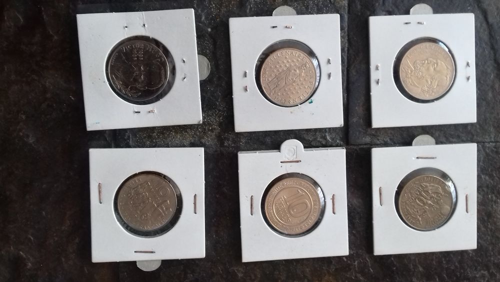 10 FRANCS 1982 &agrave; 1988 Comm&eacute;moratifs 