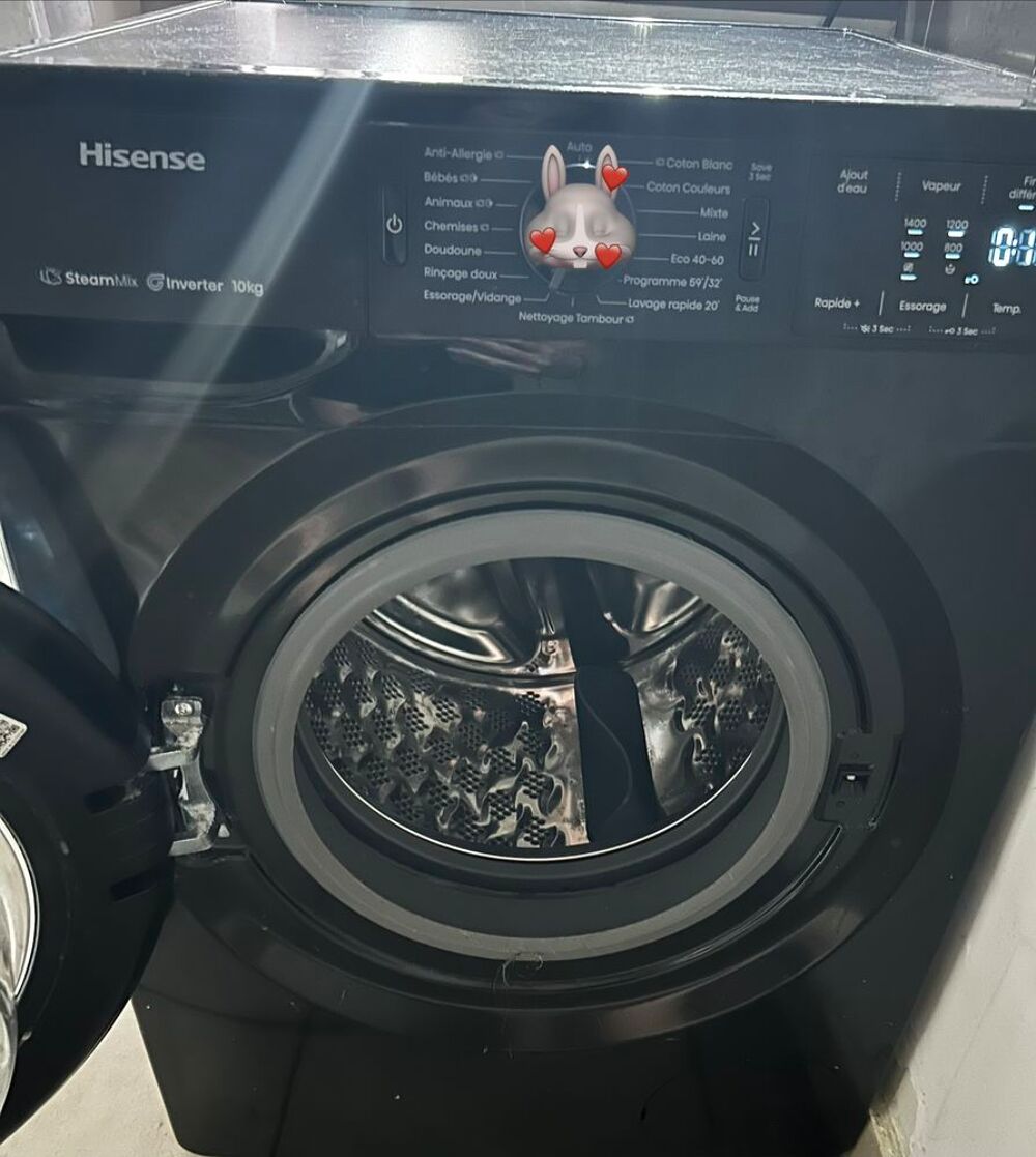 Machine &agrave; laver HISENSE 10 kgs A 2 ans Electroménager