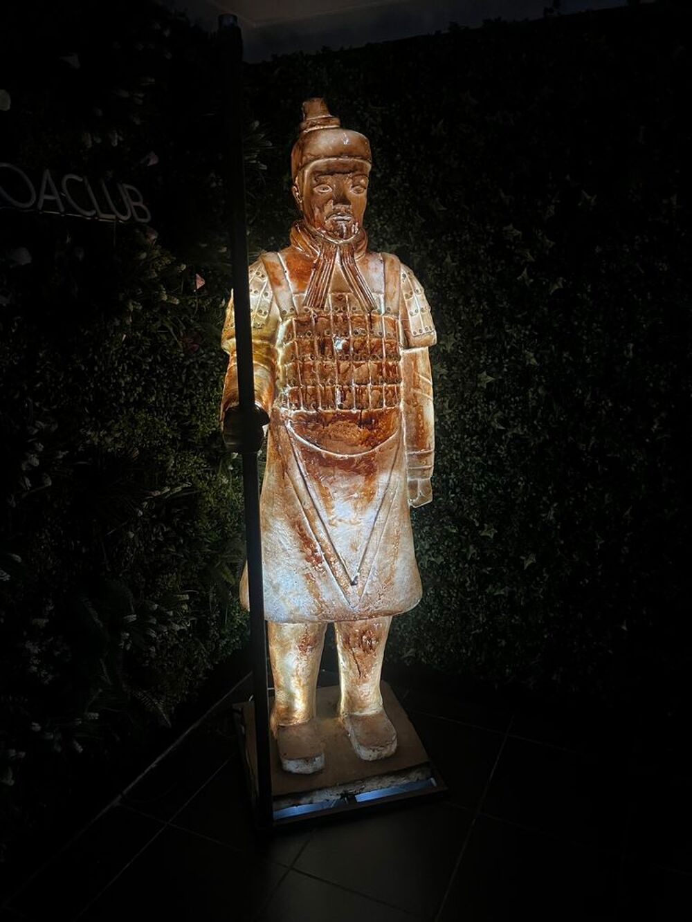 Statue guerrier Décoration