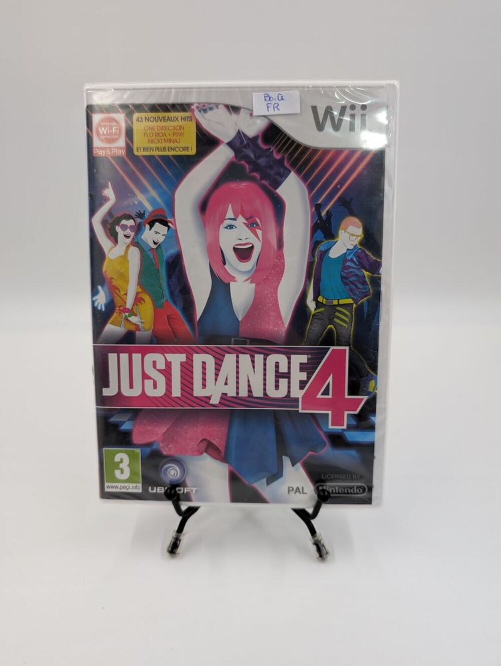 Jeu Nintendo Wii Just Dance 4 neuf sous blister (boite FR) Consoles et jeux vidéos