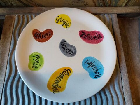 Grand Plateau � Fromage Vintage C�ramique Elchinger. 25 Loches (37)
