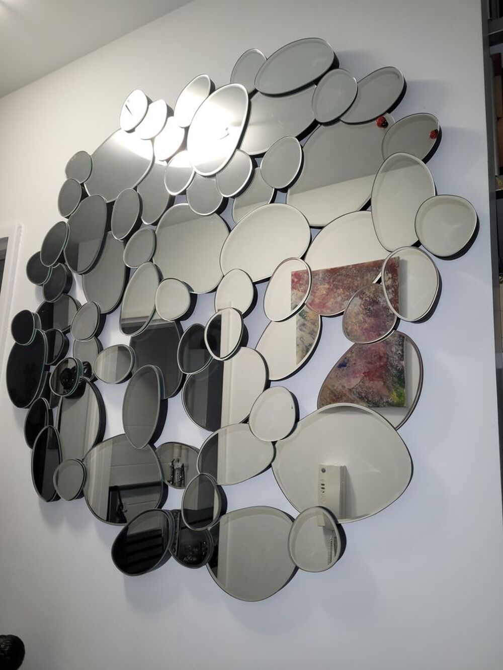  Belle grande glace moderne 95&times;99 Meubles