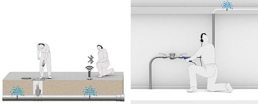 D&eacute;tecteur de fuites d'eau de canalisation Pro
Bricolage