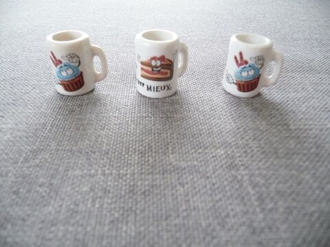 3 f�ves mugs ou chopes avec message humoristique - Neuves 6 Celles-sur-Belle (79)