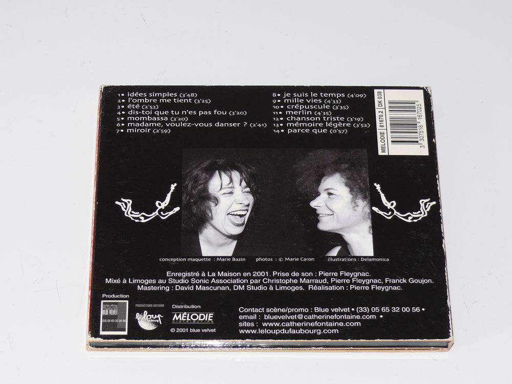 CD "Catherine Fontaine" CD et vinyles