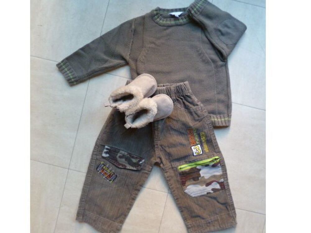 2 ans - parka, pantalon, pull - zoe Puériculture