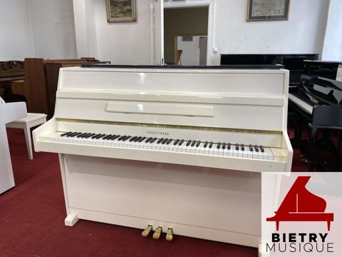 Piano droit Young Chang 109 blanc laqu� 2500 Lyon 5 (69)