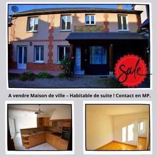  Maison � vendre 4 pi�ces 59 m�