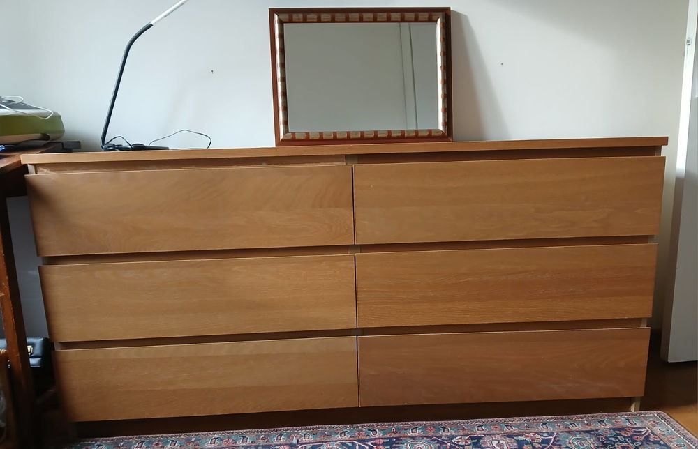 Commode avec 6 grands tiroirs Meubles