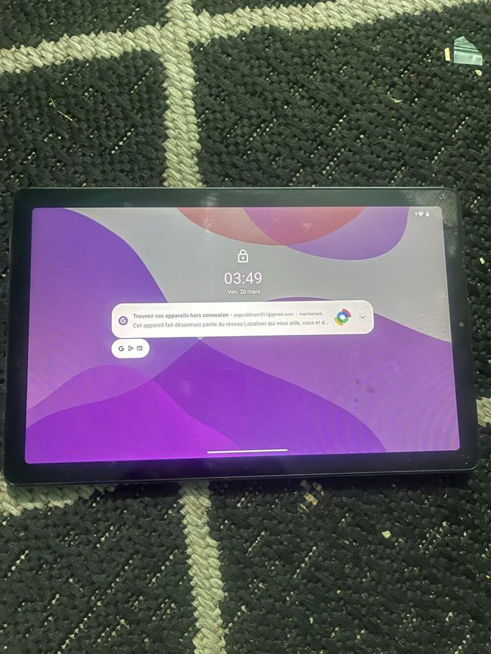 tablette Lenovo Téléphones et tablettes