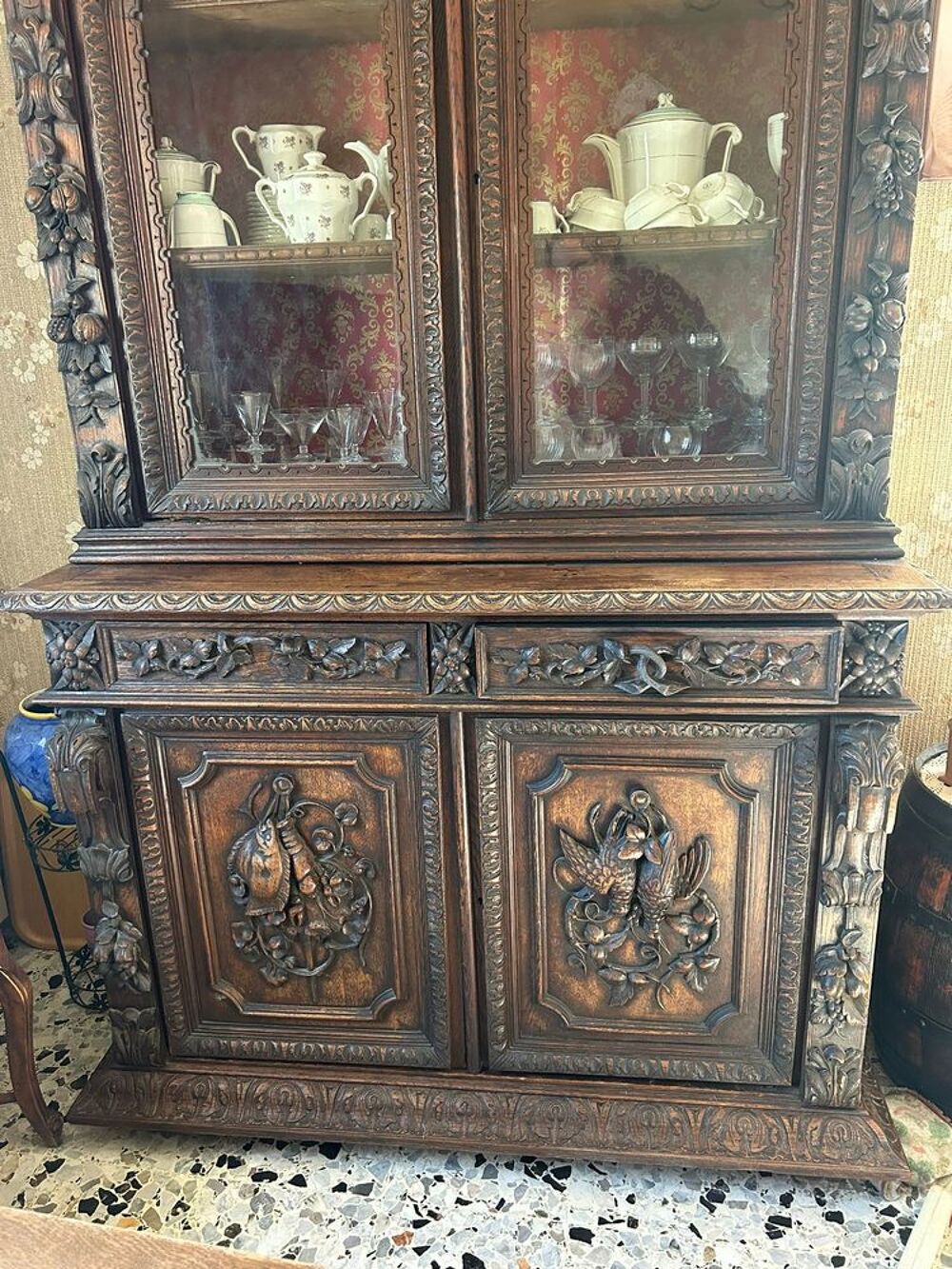 buffet ancien style whenri IV Meubles