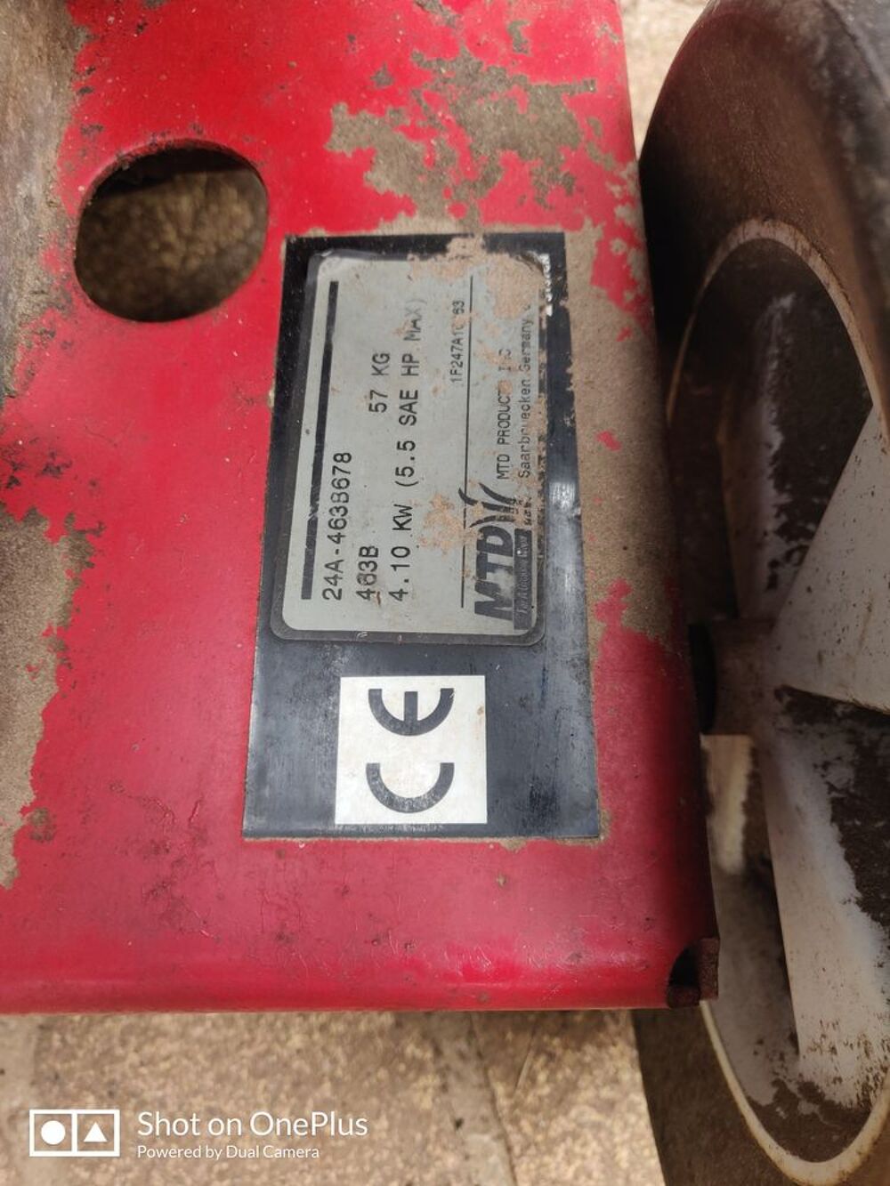 Broyeur v&eacute;g&eacute;taux MTD 
Jardin