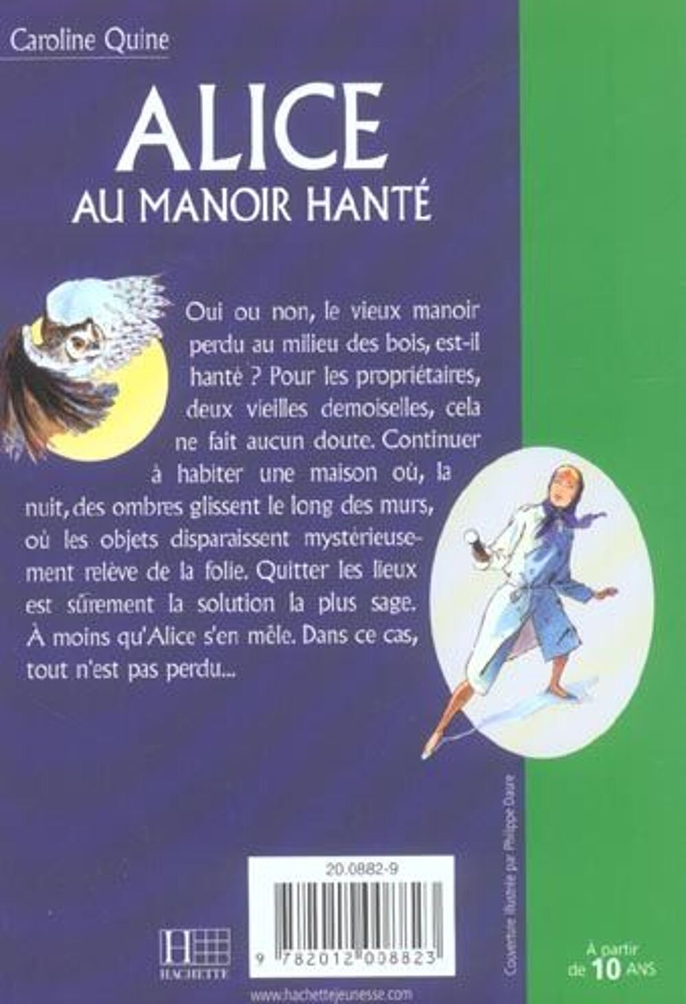 bibliotheque verte - Alice au manoir hant&eacute; Livres et BD
