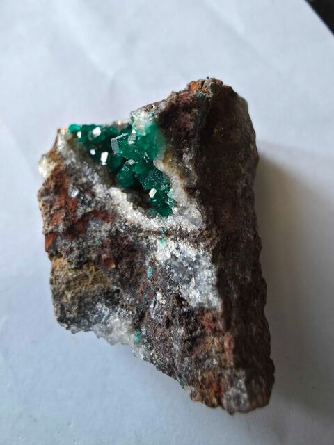 Dioptase brute sur Gangue-Minéral de Collection Katanga (30g) 80 Bagneux (92)