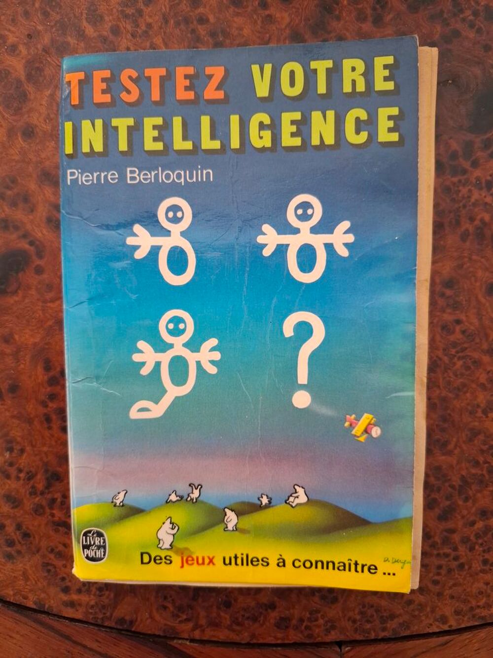 Testez votre intelligence - Berloquin - 1974 - Satisfaisant Livres et BD