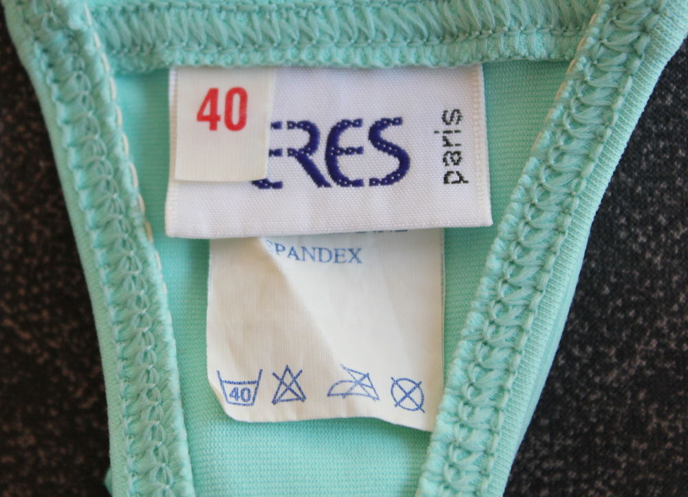 Maillot de bain ERES c&eacute;ladon, aqua T.40 Fr Vêtements