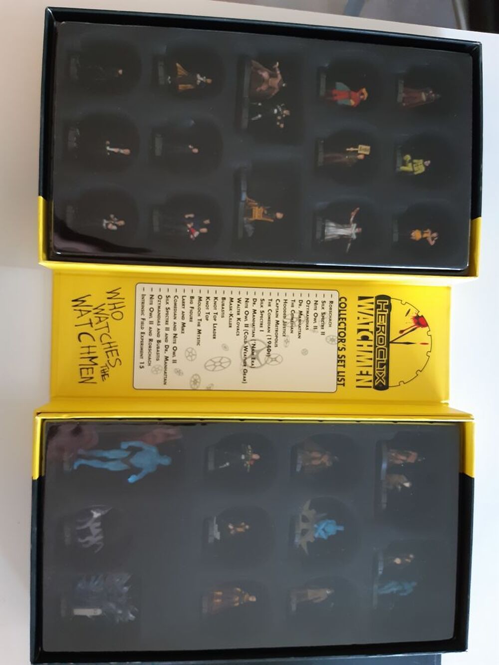 Watchmen heroclix 25 figurines 