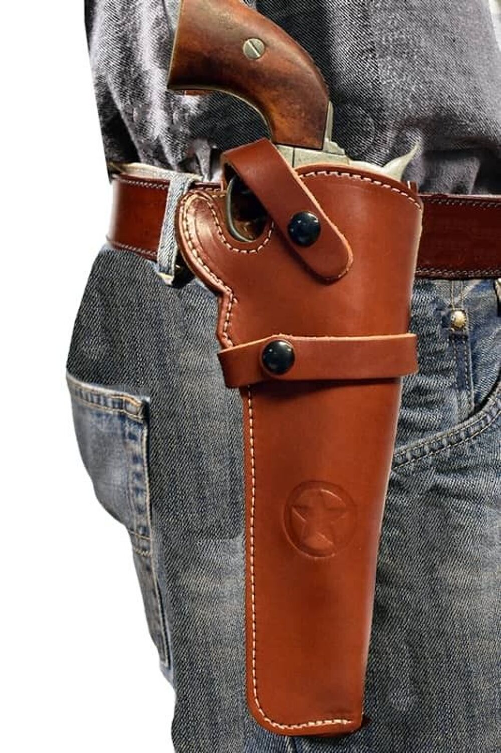 2 HOLSTER pour REPLIQUES UBERTI et PIETTA Poudre Noire 