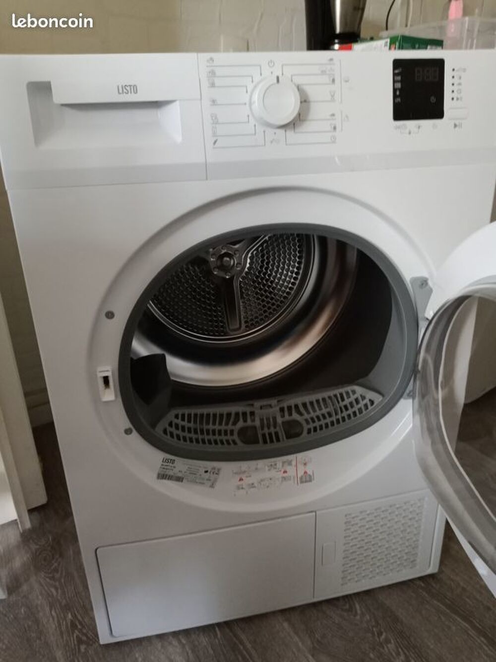 S&egrave;che linge pompe &agrave; chaleur LISTO SLHP7-L4b Electroménager