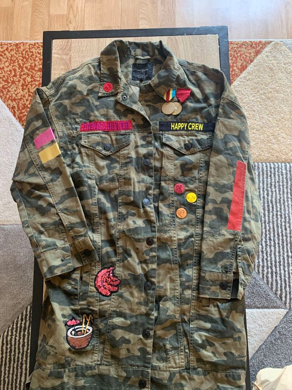 veste militaire pour femme Vêtements