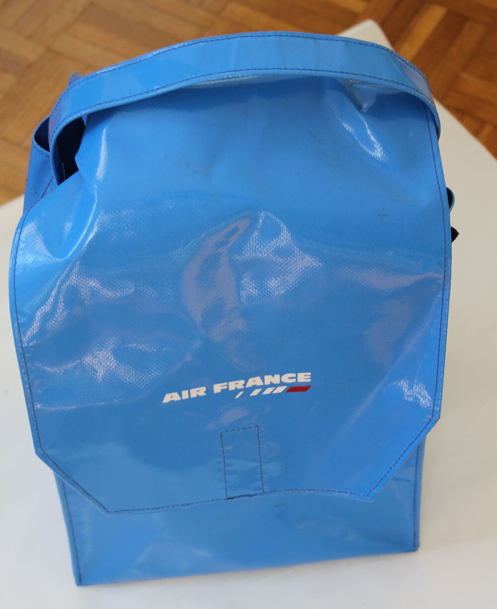 Sac solide porte documents pilote vintage AIR FRANCE Bijoux et montres