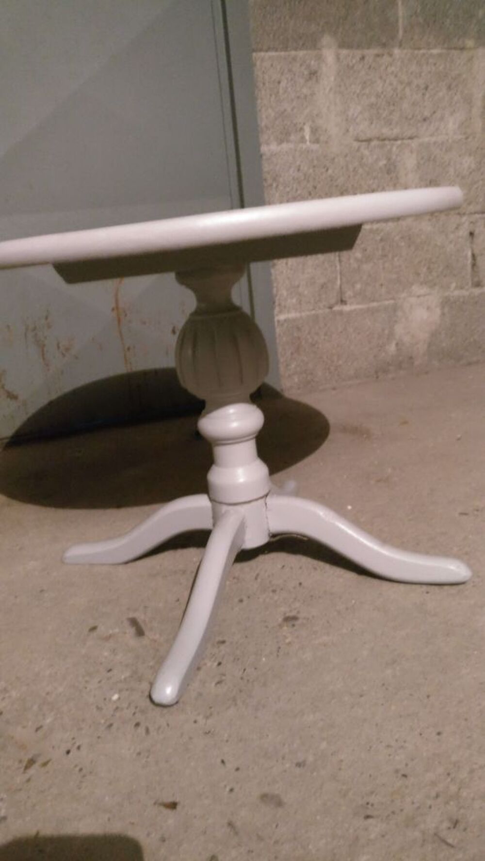 table basse gu&eacute;ridon bois ronde Meubles