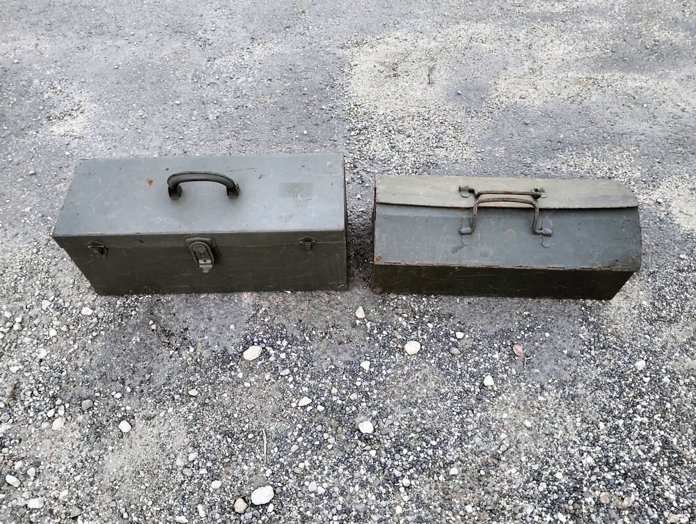Caisse outils ww2 us france jeep willys COP Bricolage