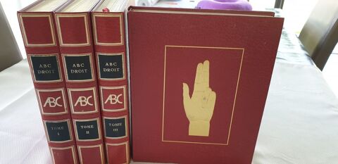  Encyclopédie ABC DROIT.4 Volumes édition 1977 ; 50 Montaigu (85)