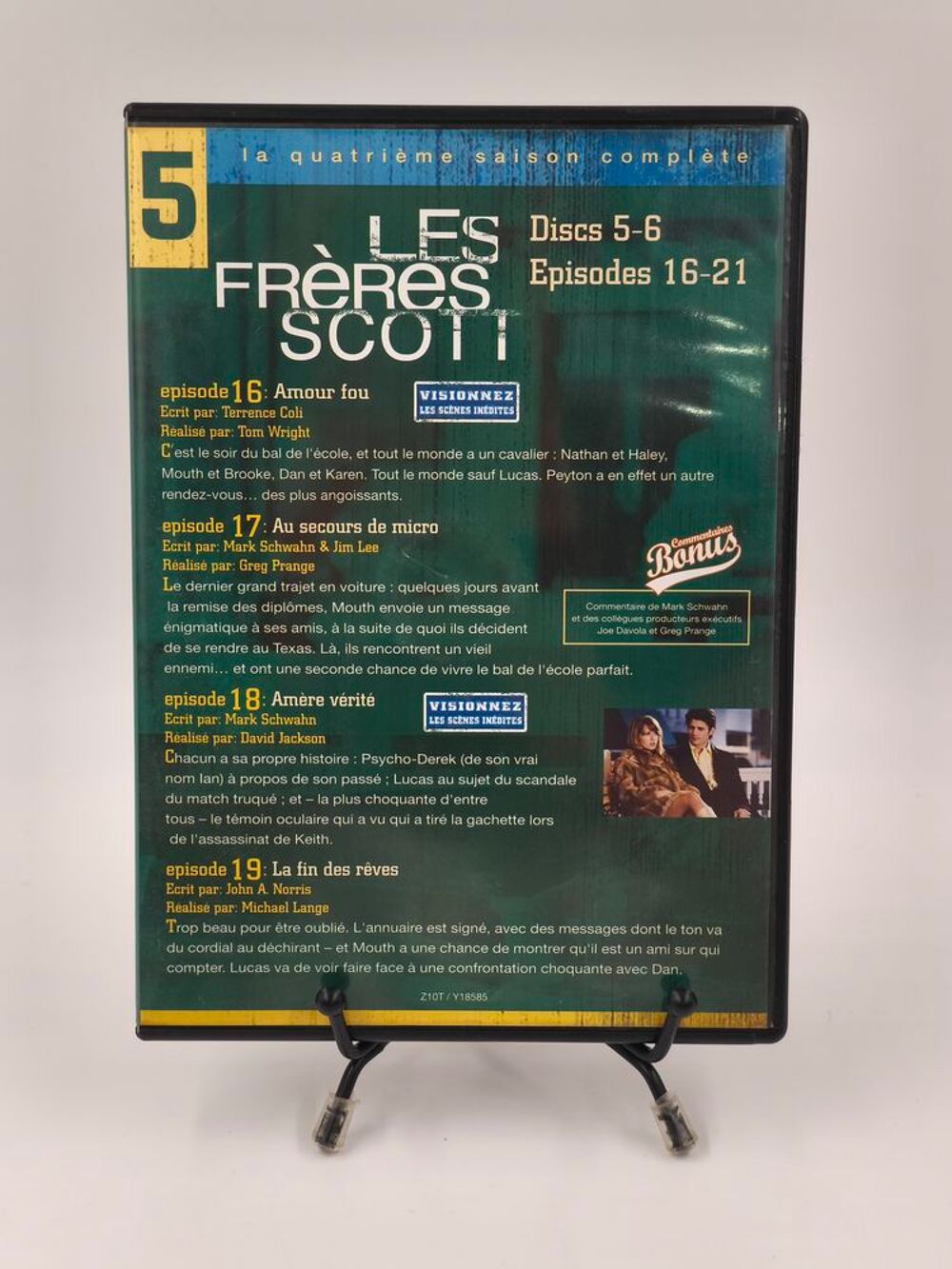 Film DVD Les Fr&egrave;res Scott Saison 4 Discs 5-6 &eacute;pisodes 16-21 DVD et blu-ray