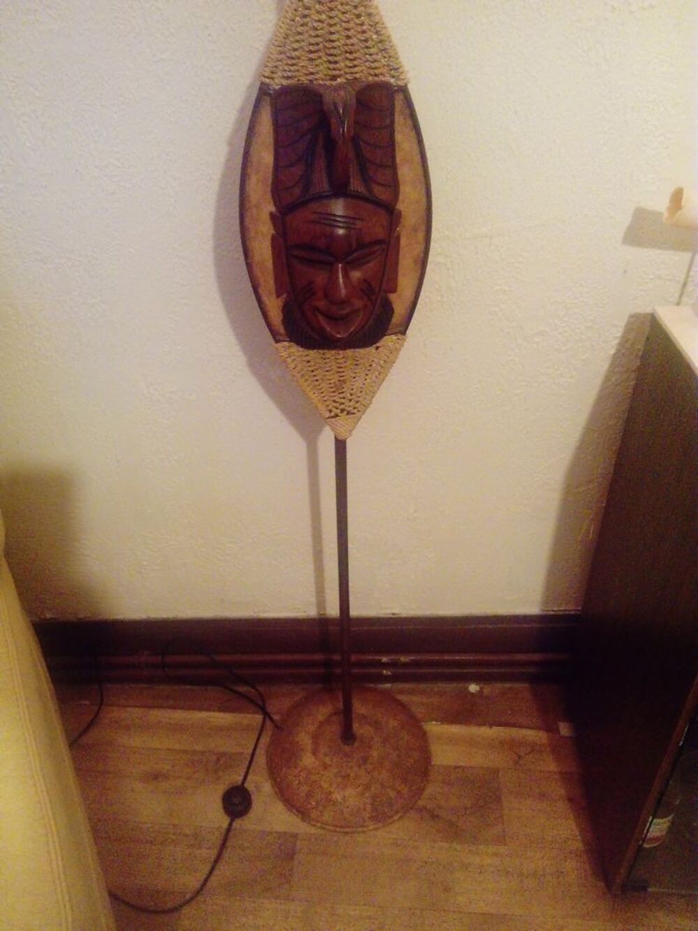 grande lampe africaine Décoration