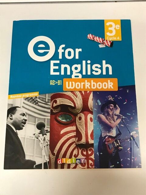 Workbook E For English 3me 8 Strasbourg (67)