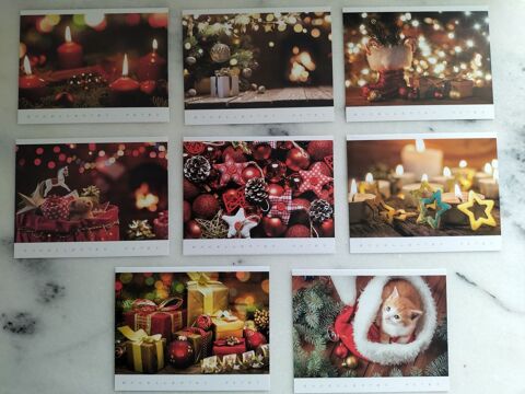 Lot de 8 cartes de voeux avec enveloppes 0 Tassin-la-Demi-Lune (69)