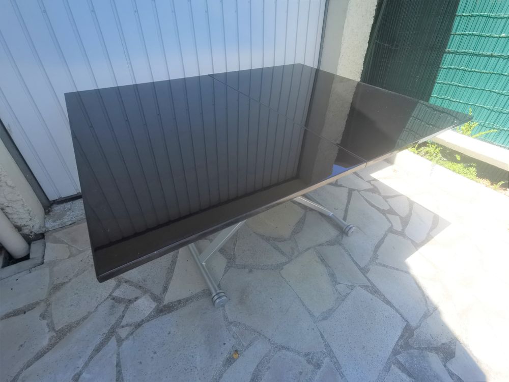 Table modulable en basse ou haute Meubles