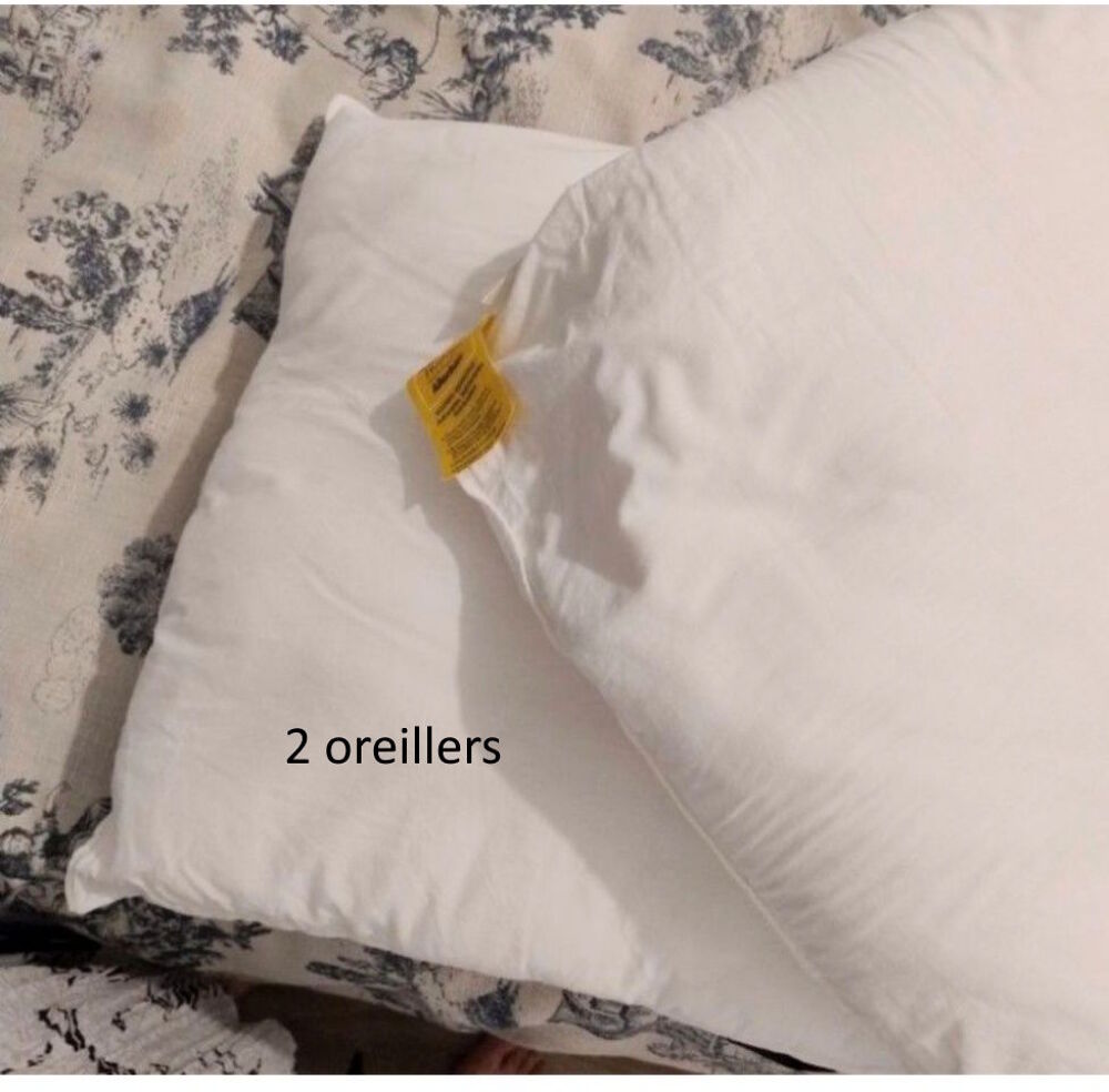 COUETTE 1 PERSONNE ET 2 OREILLERS Décoration