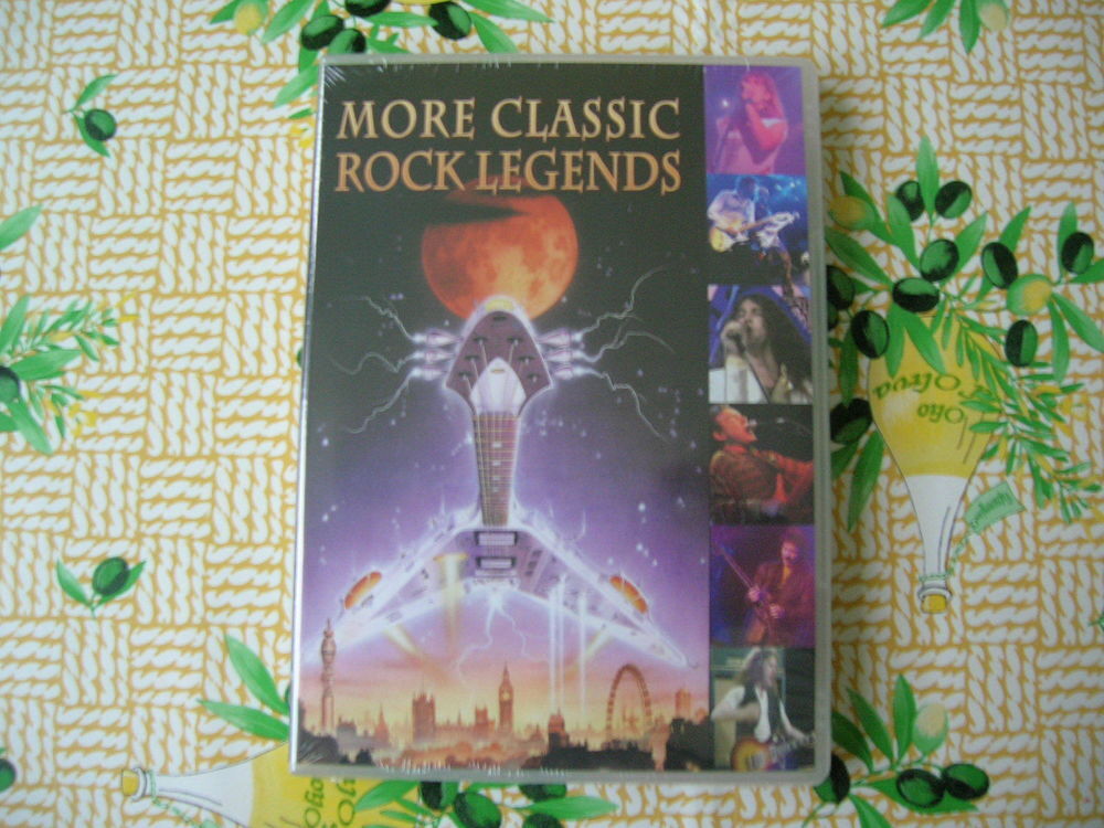 DVD MORE CLASSIC ROCK LEGENDS DVD et blu-ray