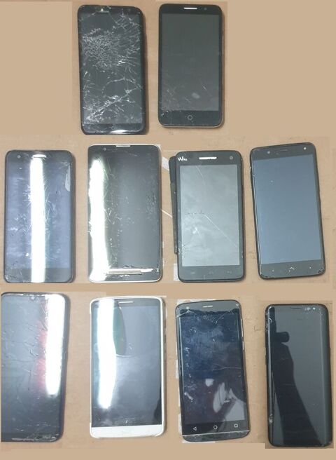 Lot smartphones 10 20 Paris 12 (75)