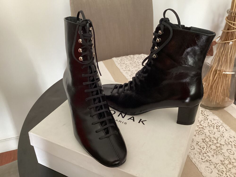 Bottines en Cuir Neuves JONAK Chaussures