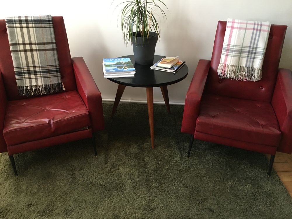 FAUTEUIL CUIR Meubles