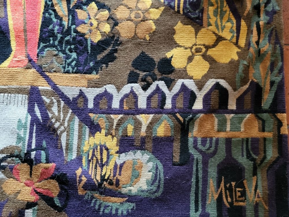 magnifique tapisserie d'Aubusson Dcoration