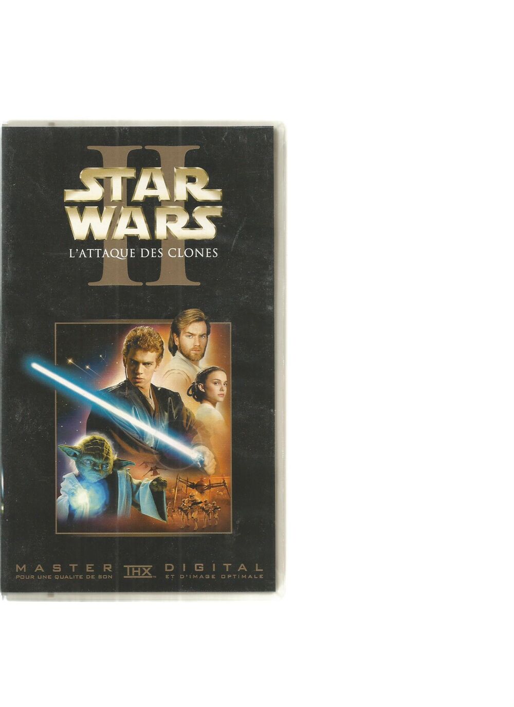 Star wars 2 l'attaque des clones - vhs - livraison possible 