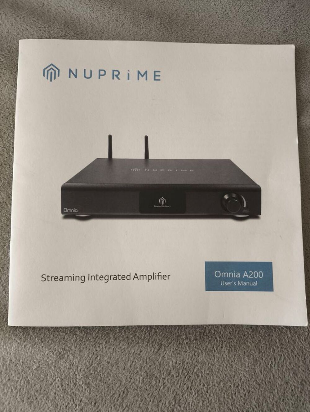 Amplificateur streameur dac nuprime omnia A200 Audio et hifi