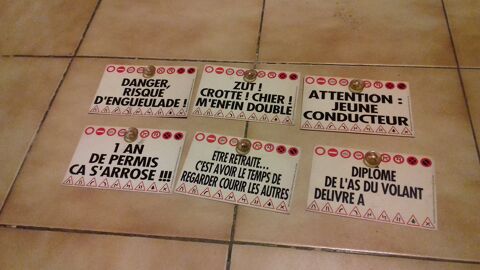 Cartes humoristiques pour vitre arri�re de v�hicule
5 Sept�mes-les-Vallons (13)