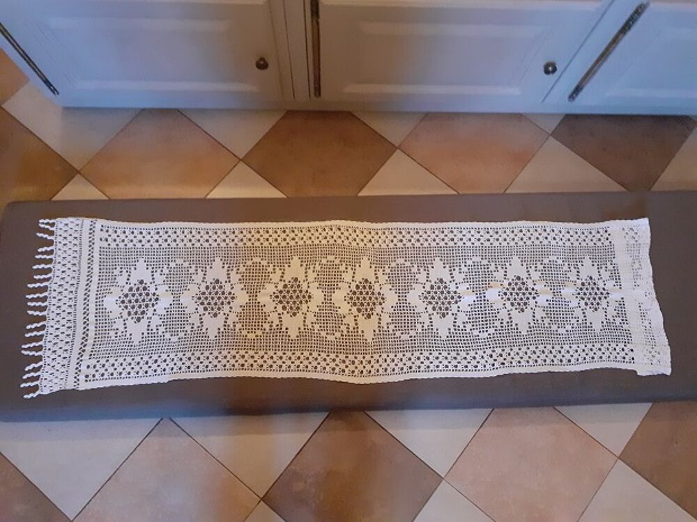 paire de Rideaux crochet ecru
Dcoration