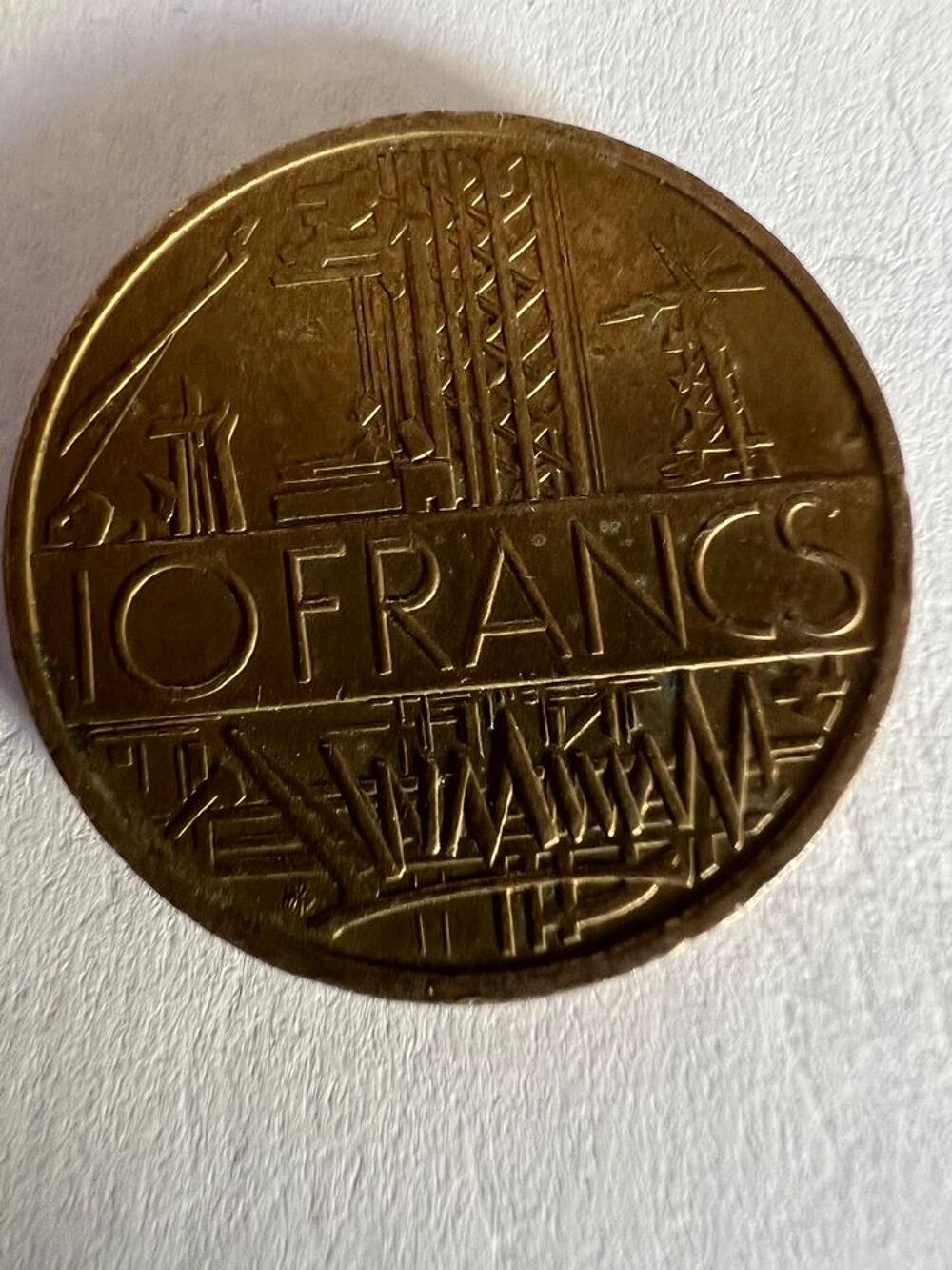 10 Francs 1979 type mathieu. 