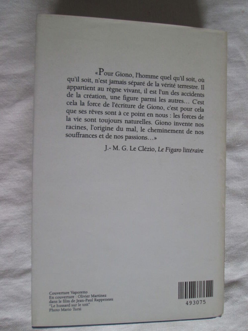 Jean Giono - Le Hussard sur le toit Livres et BD