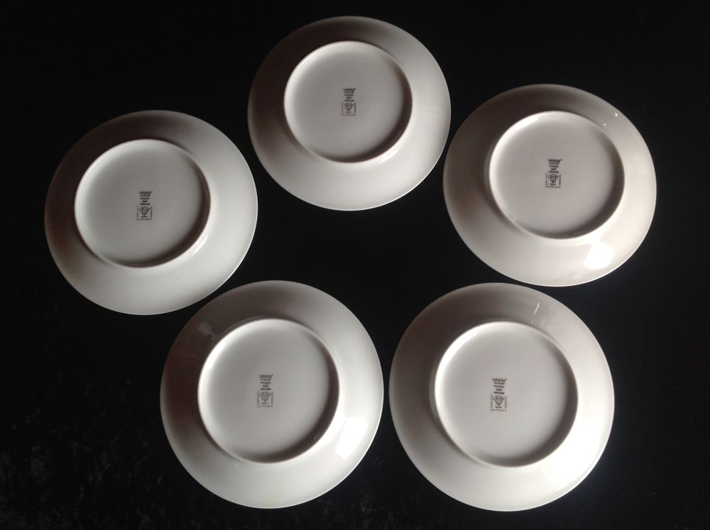5 ASSIETTES &Agrave; FROMAGE EN PORCELAINE CNP FRANCE Envoi Possibl Cuisine
