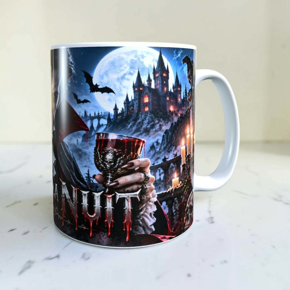 Mug le roi de la Nuit, horreur, halloween. Décoration