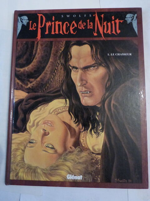 BD LE PRINCE DE LA NUIT N° 1 LE CHASSEUR  édition originale 28 Brest (29)